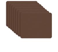 12PCS Self-Adhesive Repair Patch 20x15cm Nylon Repair Tape Waterproof,Tear | Down Jacket Repair patch Outdoor Camping Gear for Puffer Jacket, Tent, Backpack, Sleeping(Brown)