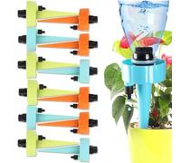12Pcs Self Watering Spikes, Plant Watering Devices Adjustable Plant Drip Irrigation Watering Spikes with Control Valve Switch for Indoor Outdoor Garden Plants