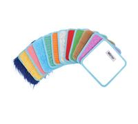 12pcs Sensory Tactile Mats for Autism Learning and Fidgeting | Animal Themed Layered Pads, Wall Mountable Felt Cloth Polyester Set, Mirror Flip Sequin Fluffy Sandy Surfaces