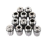 12pcs/Set Carbon Steel Spring Collets ER25 for Milling Engraving Machine, 1/8-5/8inch CNC Lathe Collet