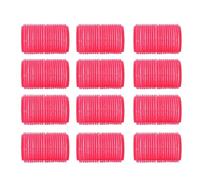 12pcs/set Hairdressing Home Use DIY Magic Large Self-Adhesive Hair Rollers Styling Roller Roll Curler Beauty Tool for barber stores, hair stylists(63x44MM)