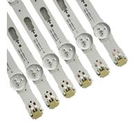 12pcs/set LED Backlight Strip For Samsung For UE48JU6510U UE48JU6572U UE48JU6575U UE48JU6580U UE48JU6480U UE48JU6485U UE48JU6490U