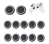 12pcs Silicone Analog Stick Thumb Grip Caps, xbox controller thumb grips, xbox thumb grips, Performance Replacement Thumb Grips Compatible with PS3 / PS4 / PS5,12pcs