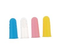12Pcs Silicone Finger Toothbrush for Boy Girl Safe Soft and Flexible Toothbrush for Early Oral Care for Cultivating Brushing Habits Birthdays and Holidays