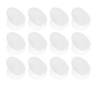 12pcs Silicone Lip Brush Protector Covers Suction Cup Design | Dust Guard, Anti-fall Placement, for Lip Applicator Spatulas and Travelling Cosmetics Users