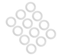 12PCS Silicone Sealing Washers Kit Flat Wave Lock Washers Sealing Grommets for Bellows Hoses 1 Inch Industrial Sealing Kit Rubber Washer Set for Plumbing and Hose Connections