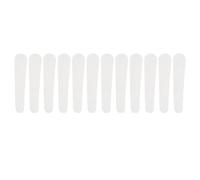 12pcs Silicone Shoulder Strap Grip Pads for Students 3 Inch | Self Adhesive Curved Pads, Ultra Thin Washable Hold, for Canvas Straps on Workdays and Shopping Trips