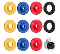 12Pcs Silicone Shower Head Flow Restrictor Shower Head Pressure Reducer 4 Specifications Water Flow Restrictor for Various Standard Shower Head Handheld Showers