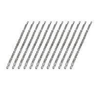 12pcs Silver Crystal Hair Clip Bridal Barrette for Women Elegant | Alloy Build, Decorative Sparkle and Good Grip, for Updos, Prom, and Valentine's Day Styling