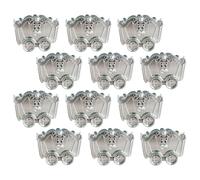 12pcs Silver Mining Car Box for Christmas Birthday Party Treats