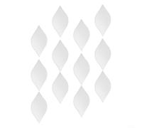 12PCS Silver Mirror Butterfly Stickers 20cm Large(Silver) | Creative DIY assembly, customizable patterns, romantic , energetic for vibe, bedroom makeover