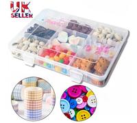 12Pcs Snackle Box Trays With 18 Removable Grids Compartments Organizer Container For Snack, Fruits, Beads, Bolts And Nuts