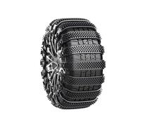 12pcs Snow Tire Chains for Nissan Patrol 2000-2025, Adjustable Anti-Slip Tire Zip Ties for Winter, Portable Emergency Cable Ties, Reusable Anti Skid Car Winter Wheels Chain,A Black