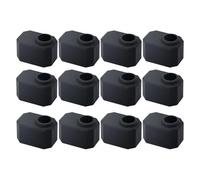 12Pcs Soft Silicone Socks for Extruder Heating Block 3D Printer Hotend Heat Insulation Case Covers 3D Printer Part High Temperature Resistant Silicone Covers