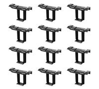 12Pcs Solar Panel Water Drainage Clips, PV Photovoltaic Modules Cleaning Clips for Water Drain Solar Panel Mud Removal Clip, 45mm
