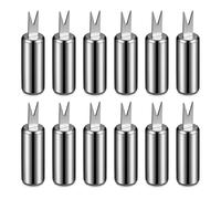 12PCS Stainless Steel Corn on The Cob Holders, Reusable Corn on The Cob Skewers and Sweetcorn Forks, Durable Corn on Cob Kitchen Tools for Kitchen, BBQ, Parties, Picnics and Camping