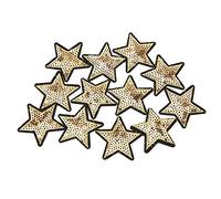 12pcs Stars Patches, Embroidered Iron On Sew On Patches Cute Applique Patches for Clothing Jackets Hats Backpacks Jeans Repairing Decorations