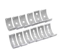 12Pcs STD +25 +50 Motorcycle Main Crankshaft Bearing Compatible With Kawasaki ZRX400 I II III ZX400K ZZ-R400 ZZR400 ZZR600 GPZ400E ZEPHYR400(Oversize 25)