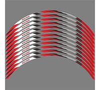 12Pcs Strip Motorcycle Wheel Sticker 13 Inch Decal Waterproof Rim Tape for Vieste 125 300 Fact Evo Accessories