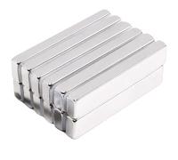 12pcs Strong Bar Magnets, 50x10x5mm Fridge Magnets Small Magnets for Crafts, Muti-Use Rectangle Small Magnets for Whiteboard, Nedoymium Magnets Magnetic Strips for Fridge, Refrigerator, DIY, Office