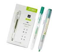 12Pcs Student Study Fluorescent Highlighters Colorful Gentle on Eyes Fluid Inks Flows for Textbook Annotation and Color Coding Pen