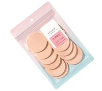 12Pcs Stylish Beauty Sponge Set Round Sponge Puff Set For Face Makeup Application Soft Foam Puff Cosmetic Powder Sponges Makeup Blenders and Sponges Makeup Brushes and Tools