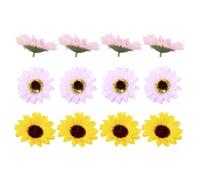 12pcs Sunflower Soap Flower Gift Box Floral Soaps for Birthdays | Smooth surface with rich colours, cleans hands and holds water, nourishes skin with moisture absorption, for Valentine's Day
