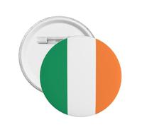 12Pcs Support Ireland Round Button Badge I Stand With Ireland Pin Irish Flag Design Large