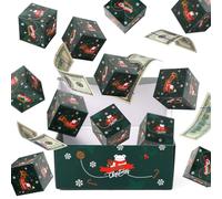 12pcs Surprise Gift Boxes, Christmas Explosion Gift Box Pop Up Gift Boxes Surprise Birthday Box for Christmas Birthday (Green)