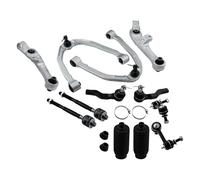 12pcs Suspension Front Inner Outer Tie Rod End Compatible For Nissan G35 350Z 2003 2004 2005 2006 2007 2008 2009 K621690 K621936