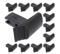 12pcs Telescopic Ladder Button Replacement for Folding Switch Black