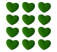 12pcs Tennis Racquet Dampeners Heart Shape String Dampener Silicone Tennis Racket Damper Absorber Dampener Wrist