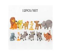 12PCS The Lion King Lion Guard Action Figure Playset Simba Kion Timon