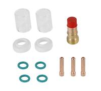 12Pcs Tig Welding Torch For Stubby Gas 12pcs Plastic Glass Tig installation instructions not included Not subject to geographical restrictions