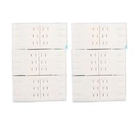 12Pcs Toilet Brush Refills, Strong Detergency Safe Septic Systems Versatile Washing Tool Non Woven Fabric for 3061 Toilet Scrubber Wand Refills Supplies (Lemon)
