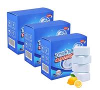 12Pcs Toilet Cleaner, 2025 New Toilet Cleaner Tablets, Heavy Duty Bathroom Toilet Bleach Fresheners Limescale Remover, Toilet Limescale Remover Strong for Stains, Cleaner for Home Hotel (3)