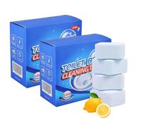 12Pcs Toilet Cleaner, 2025 New Toilet Cleaner Tablets, Heavy Duty Bathroom Toilet Bleach Fresheners Limescale Remover, Toilet Limescale Remover Strong for Stains, Cleaner for Home Hotel (2, 2PCS)