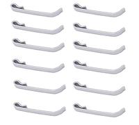 12Pcs Tool Box Drawer Slide Retaining Keeper Clips Fit for Napa Mac Matco Proto Sears Craftsman Tool Boxs Chest Clip Early 2'' Single Loop Pull Out Stop Style Tool Box Drawer Slides Replacement Parts