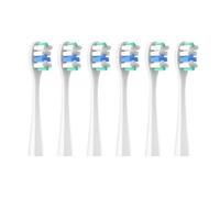 12pcs Toothbrushes Head，Compatible for Usmile Y1S/Y4/U1/U2/U3/P1/P4 Soft Dupont Sonic Electric Toothbrush Clean(6AngularWhite)
