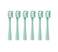 12pcs Toothbrushes Head，Compatible for Usmile Y1S/Y4/U1/U2/U3/P1/P4 Soft Dupont Sonic Electric Toothbrush Clean(6CircylarGreen)