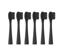 12pcs Toothbrushes Head，Compatible for Usmile Y1S/Y4/U1/U2/U3/P1/P4 Soft Sonic Electric Toothbrush Clean(6CircylarBlack)