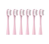 12pcs Toothbrushes Head，Compatible for Usmile Y1S/Y4/U1/U2/U3/P1/P4 Soft Sonic Electric Toothbrush Clean(6AngularPink)