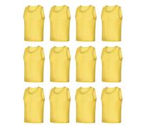 12PCS Training Vest Team Practice Vest Soccer Bib Athletic Pinney Sports Training Bib Training Vest