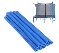 12pcs Trampoline Pole Foam Sleeves 88cm Length, Waterproof Round Foam Tube Protective Trampoline Spring Cover Padding, Trampoline Poles Replacement Accessories for with 2.5cm-2.6cm Diamete (Blue)