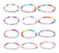 12Pcs TS Friendship Bracelets TS Album Inspired Bracelets Heart Rope Adjustable Couple Bracelets Stackable Braided Boho Bracelets Jewelry Accessories for Music Lover, 1989 Lover Fearless Reputation