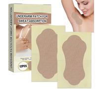 12PCS Ultra-Thin Invisible Armpit Sweat Pads,Underarm Sweat Pads,Disposable Underarm Shields,Swe/at Guards for Armpits,Antiperspirant Women,Under/arm Swe/at Pads,Dress Shields for Under/arms