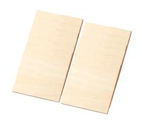 12Pcs Unfinished Wood Slices 6Inch 11.8Inch Square Slices for Painting Craft Christmas Wedding Decoration Boards