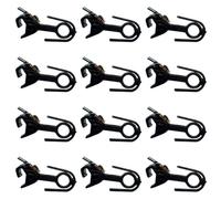 12PCS Universal Modified Hook Coupling, 1/87 HO Scale Model Trains Accessories, for HO Scale Model of Most Brands in The Market