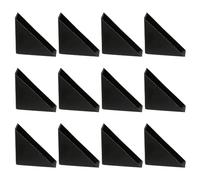12Pcs Useful Glass Protective Corners Sturdy Table Shelf Corner Guards Durable Triangle Corner Transport Protection Triple Shaped Mirror Corner Covers for Edge Protector