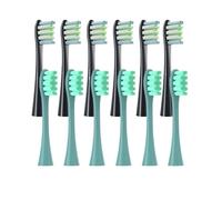 12PCS Vacuum Sealed Packed Replacement Brush Heads,Compatible for Oclean X PRO/ Z1/ F1/ One/Air 2 /SE Soft Deep Cleaning Nozzles(6Black6Green)